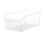 Large Clear Plastic Pantry Organizer Bin 32x18x12cm, Multi-Purpose Storage 3