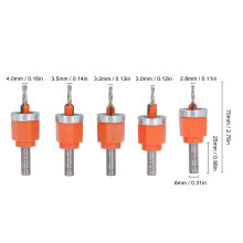 Multi Senker Bohrer Set 5 tlg 4mm