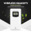 Weather station external sensor, 433.92MHz wireless probe, wall and desktop mounting 5