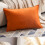 Long Plush Sofa Lumbar Throw Pillow 350g 12.35oz 5
