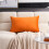 Long Plush Sofa Lumbar Throw Pillow 350g 12.35oz 7