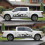 2PCS Mountain Tree Forest Car Decal Set, Waterproof, Universal 1