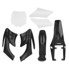 Shockproof 7PCS Fairing Cover Kit for 47cc/49cc Motorcycle Dirt Bikes Black