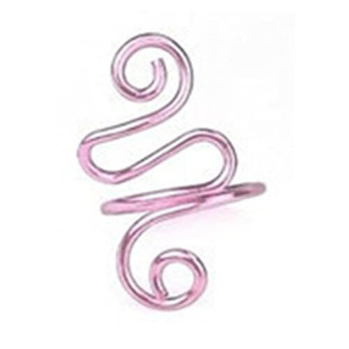 Alloy Crochet Loop Adjustable Finger Ring 1