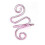 Yarn Tension Control Ring for Crochet Pink 11