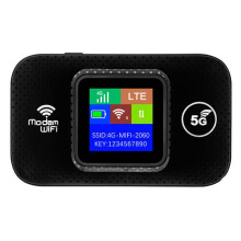 4G Lte WiFi-Router Bärbar Mobil Hotspot 3000mAh 150Mbps Trådlös Router med SIM-Kortplatsrepeater för Hemmet