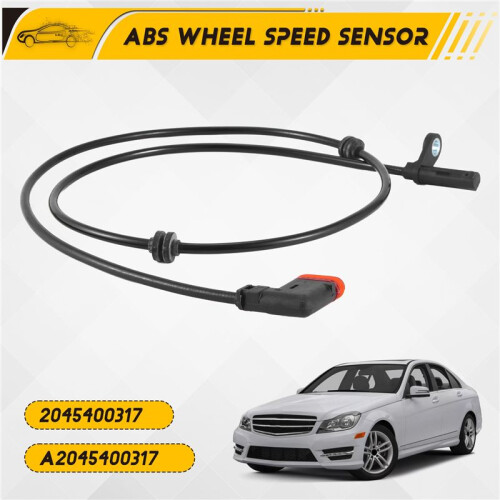 2045400317 ABS SENSOR REAR LEFT RIGHT for  C-CLASS W204 C204 S204 01.2007 1