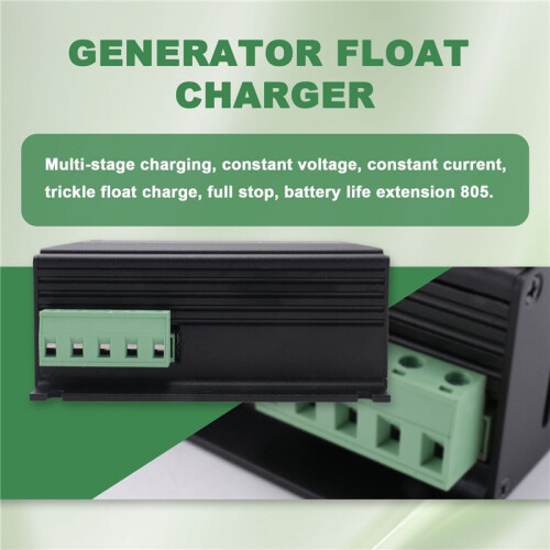 Generatorsats Float Charger 4A Automatic Start Batteri Batteriladdare CH2804 12V24V 1