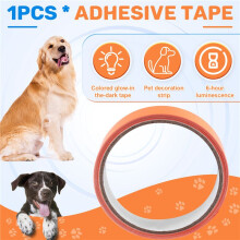 3 Meters Cat Luminous Sticker Adhesive Tape Night Home Indoor Self Luminous Fluorescent Strip Stair Warning Tape Orange