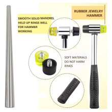 Mandrel Metal Sizer Measuring Tool Size Measurer Fixer Repair Kit Jewelry Mandrel Sizer Kit