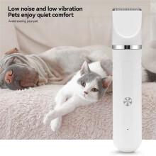 Cat Dog Hair Clipper Grooming Kit Rechargeable Pet Hair Trimmer Shaver Set Animals Hair Cutting Machine Low-Noise