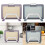 Multifunctional Kitchen Cutting Board Set with Stand, Grinding Area and Scale Marking - 3 Sizes for Efficient Chopping A 8