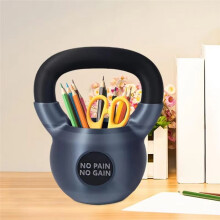Porta-Canetas Kettlebell, Porta-Lápis, Organizador, Acessórios Divertidos para Mesa, para Mulheres, Homens, Adultos, Entusiastas de Fitness C