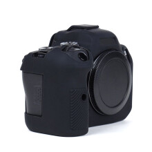 Siliconen Beschermhoes voor R6 Mark II, Antislip, Stofdicht, Krasbestendig, Zachte Hoes met Verbeterde Grip, Zwart