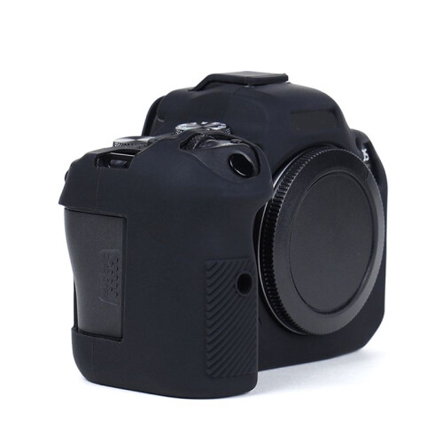 Silicone Protective Case for   R6 Mark II Non-Slip, Dustproof, Scratchproof Soft Case with Enhanced Grip Black