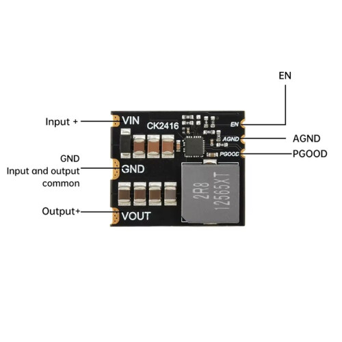 High Efficiency Output - 6-24V to 12V 12A Buck Converter Step-Down Board Module Voltage Regulator PCB Board 2