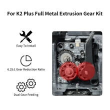 For Upgraded Extruder Gear Kit Mold Steel Nickel DLC Coated Heat Resistant Material for