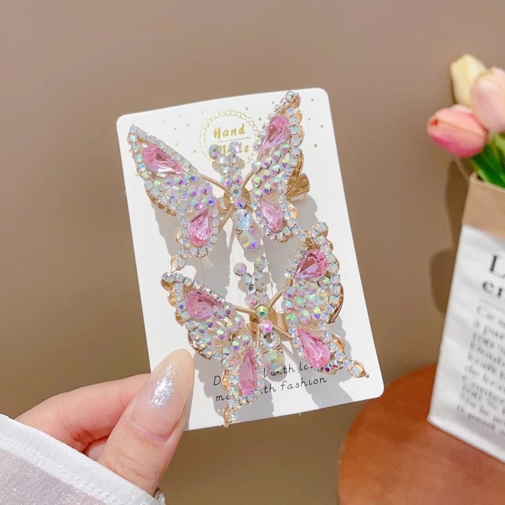 Penghui-Toys (11) Pearl Butterfly Hair Barrettes For Thick Hair