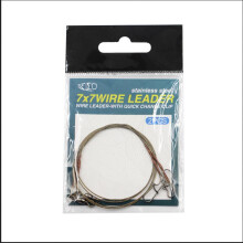 (40cm 18kg) Titanium Anti-bite Fishing Leader for Outdoor Fishing