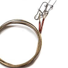 (30cm 18kg) Titanium Anti-bite Fishing Leader for Outdoor Fishing