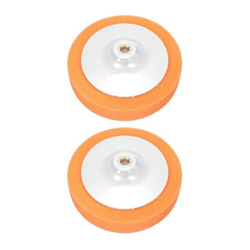 2pcs 7 Inch 180mm Car Polishing Pad Mop Pad Soft Sponge with M14 Thread 1