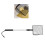 Pelle à litière pour chat extensible - Aluminium léger et fer, manche en 2 sections 1
