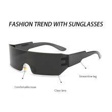 (Black Frame Black Film) Windproof Cycling Sunglasses for Running Golf Baseball
