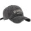 (Black Gray) Unisex Baseball Cap, Washed Fabrics, Sunscreen Hat 1
