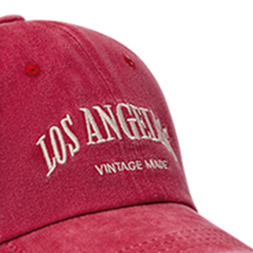 (Wine Red) Unisex Baseball Cap, Washed Fabrics, Sunscreen Hat