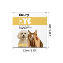 Dog & Cat Eye Wipes - Fragrance-Free, Soft & Gentle