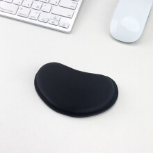 (Black) EVA Wrist Rest for Office - Pain Relief & Non-Slip