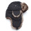 (Black) Winter Fur Ski Hat - Plush Thermal Earflap Cap 2