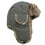 (Gray) Winter Fur Ski Hat - Plush Thermal Earflap Cap 2