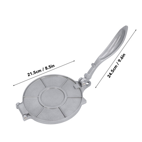 Multifunctional Aluminum Tortilla Press 8.5in Manual Dumpling Maker 1