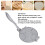 Multifunctional Aluminum Tortilla Press 8.5in Manual Dumpling Maker 5