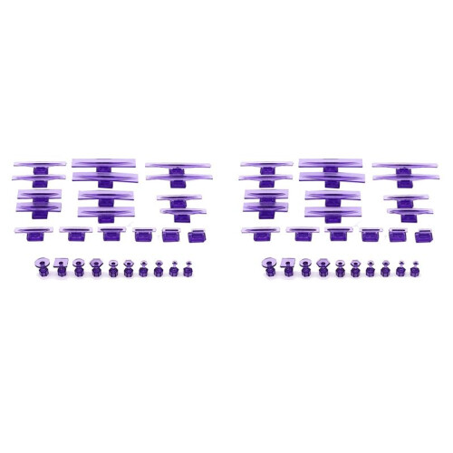56Pc Glue Tabs Dent Lifter Tools Adjustable Handle Puller Paintless Dent Pit for Car Body Auto Paintless Dent Repair Kit