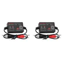2X BM2 Battery Monitor Tester 12V Battery Monitor 4.0 Bilbatterianalysator Laddning Starttest SpäNningstestare