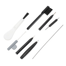 Sound Aid 8-Piece Earbud & Headphone Cleaning Kit with Storage Box & Brush