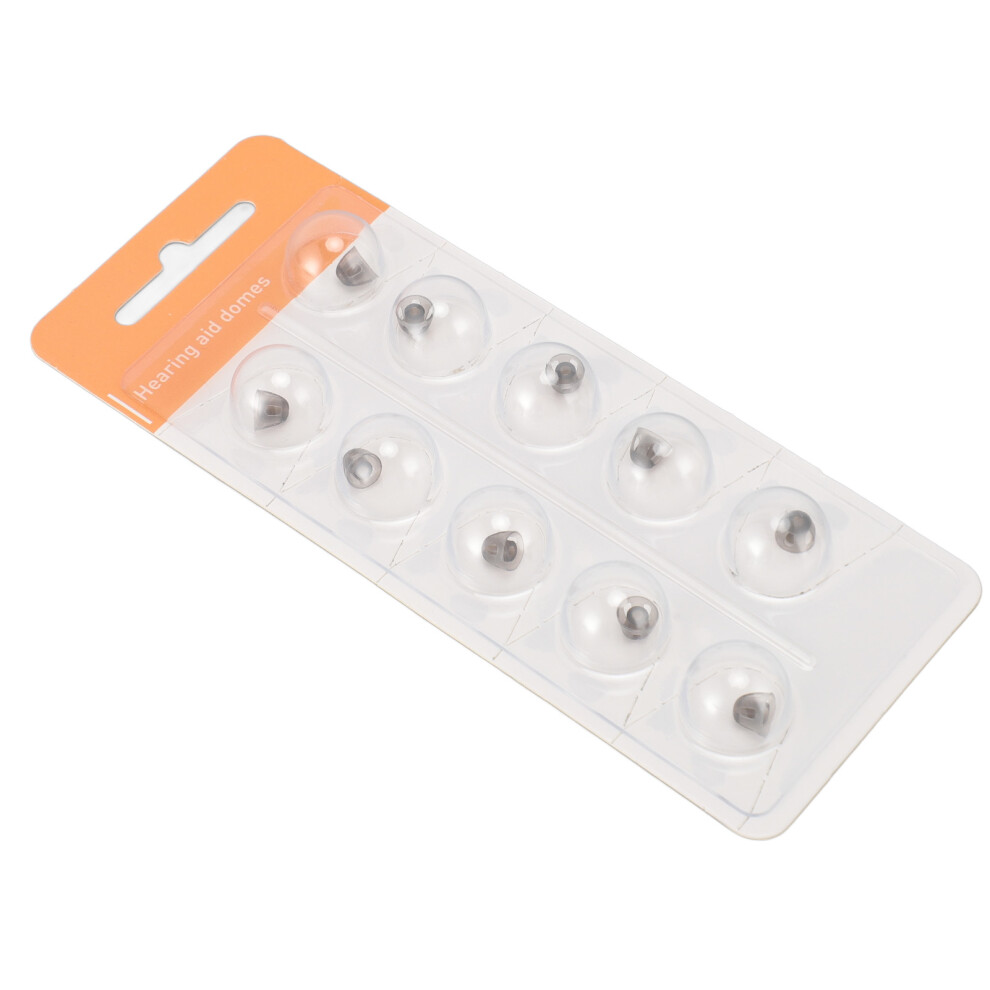 10pcs Silicone Vented Sound Aid Domes for Audeo Paradise Lumity L