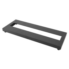 Superleichtes Aluminium-Effekt Pedalboard 38x14,5 cm mit Tragetasche