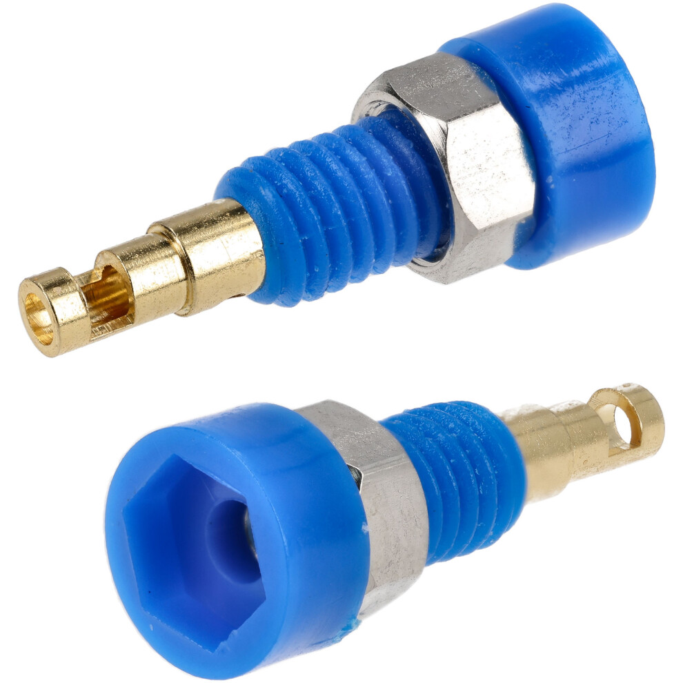 Truconnect 170588 2Mm Insulated Test Socket Gold Plated Blue 5053556018628
