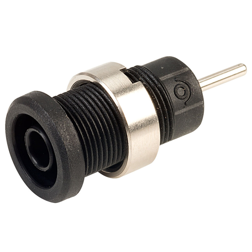 Photos - Other Electrical Equipment Electro PJP 3267-I-N Black 4mm Safety Socket 3267i Series
