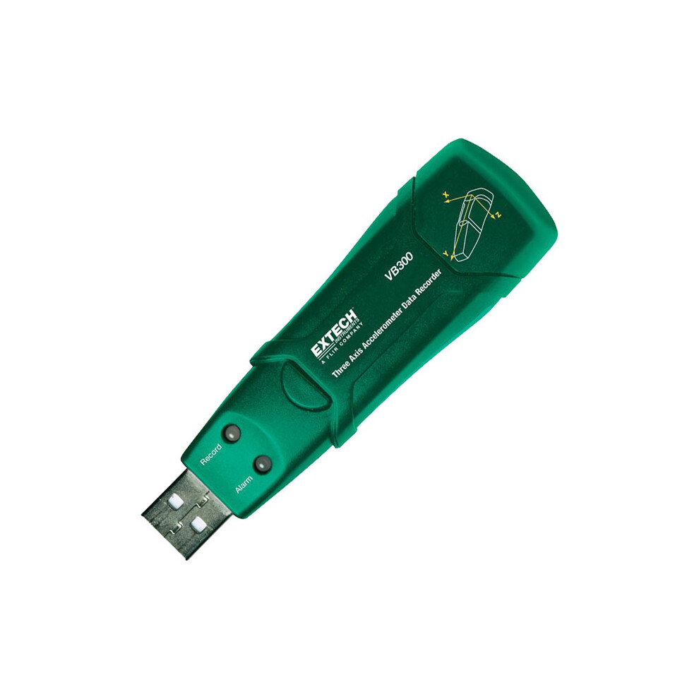 Extech Vb300 3-Axis G-Force Vibration Data Logger 793950713006