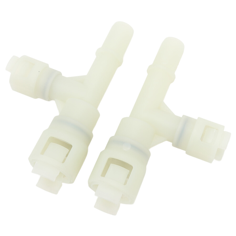 Heater Hose Connector 2Pcs Durable High Toughness For Xl 1500 2500 White 4691388253032