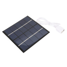 1.2W 5V Portable Solar Panel Charger for Phone Power Bank 3.7V