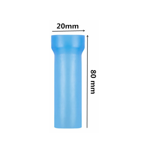 (Blue, M) Men\'s Silicone Penis Pump & Extender Set 2