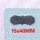 50PCS Colorful Leather Labels for DIY Crafts 11
