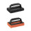 (Cleaning brush (black/orange)) Stainless BBQ Scraper, Safe & Universal Cleaning Tool 1
