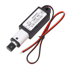 Actuador lineal mini de 24V 150N 15mm recorrido telescópico para robot aspirador