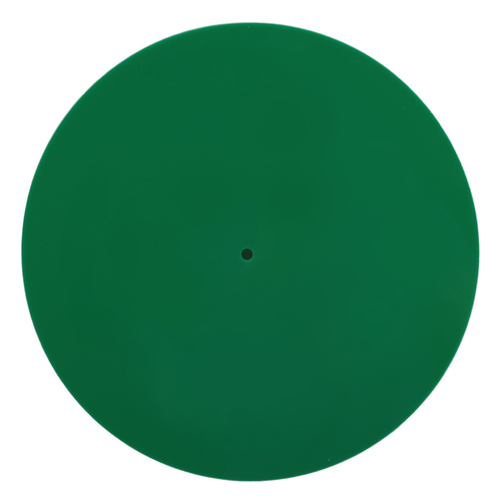 Tighter Bass Response Acrylic Turntable Mat, Reduce Static Dust Noise While Improving Sound Clarity, Fitted For All12inch Record Players Including 9071309506327